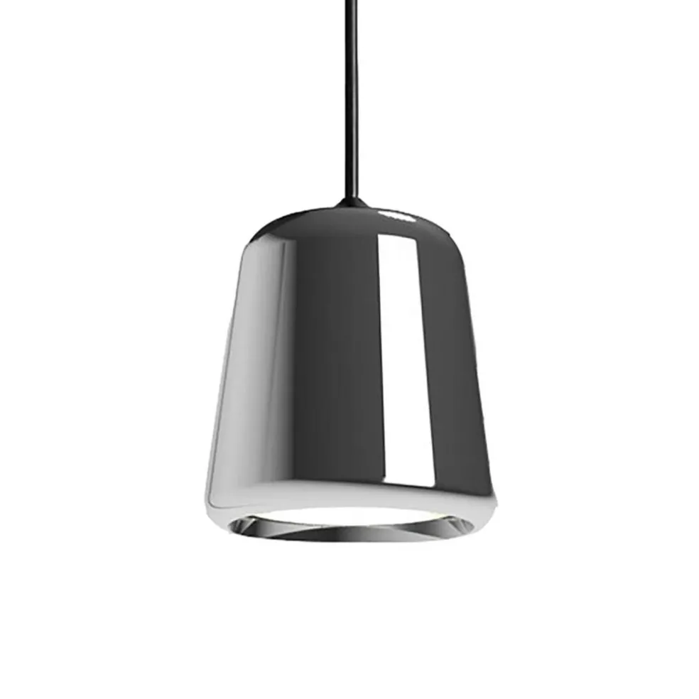 Material Pendellampa, The New Edition, Svart/Rostfritt Stål