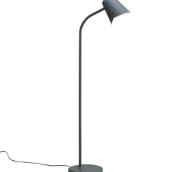 Me Golvlampa Med Dimmer, Grå