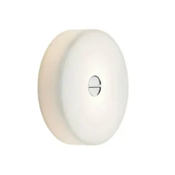Mini Button Tak/Vägglampa, Glas
