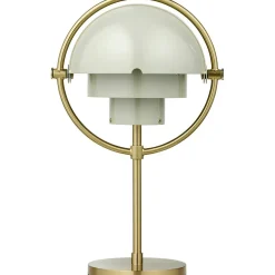 Multi-Lite Bordslampa Portabel, Mässing / Pastel Gray