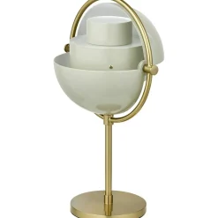 Multi-Lite Bordslampa Portabel, Mässing / Pastel Gray