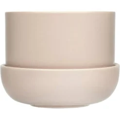 Nappula Kruka Med Fat 17x13 cm, Beige