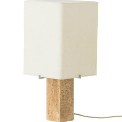 Nonna Bordslampa 49 cm, Travertin / Sand