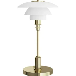 PH 1/1 Portabel Lampa, Mässing Metalliserad
