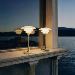 PH 1/1 Portabel Lampa, Mässing Metalliserad