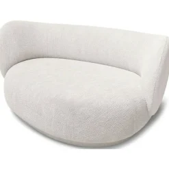Rico Curve Schäslong Höger Bouclé Off-white