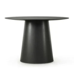 Social Matbord Svart Ek, 220 cm