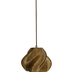 Soft Serve Pendel 01, Krom / Caramel