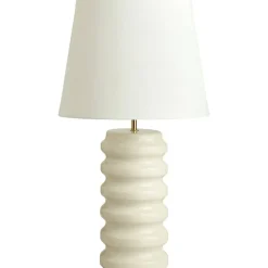 Swirl Bordslampa, Oatmeal