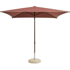 Terrazza Parasol Square, Off-white / Burgundy