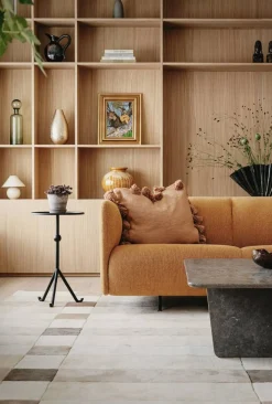 Urban 2,5-Sitssoffa Bouclétyg, Amber Weave