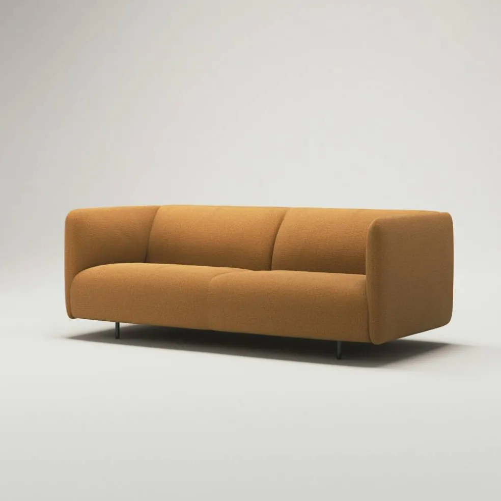 Urban 2,5-Sitssoffa Bouclétyg, Amber Weave