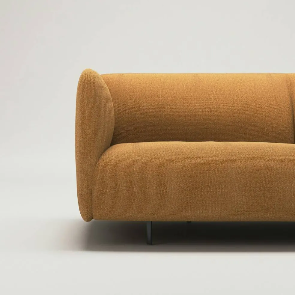 Urban 2,5-Sitssoffa Bouclétyg, Amber Weave