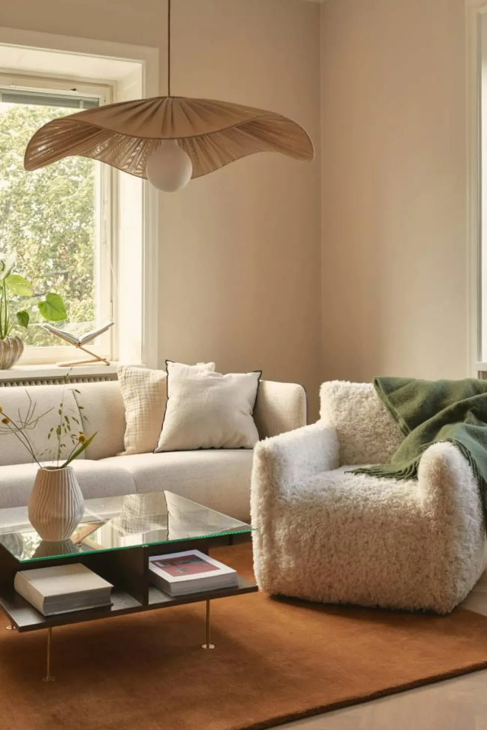 Urban 2,5-Sitssoffa Paneltyg, Beige Breeze