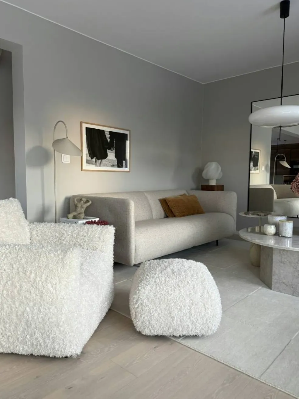 Urban 2,5-Sitssoffa Paneltyg, Beige Breeze