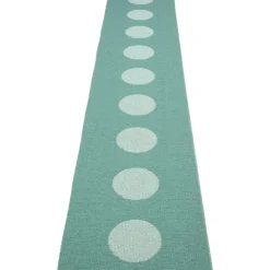 Vera Pop Matta 70x360 cm, Jade / Pale Turquoise