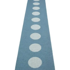 Vera Pop Matta 70x360 cm, River Blue / Blue Fog